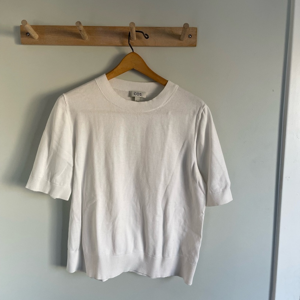 COS White Sweater